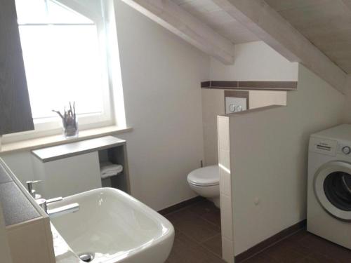 Koupelna v ubytování Haus Vincent