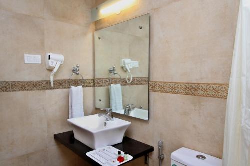 Koupelna v ubytování Ambaari hotel