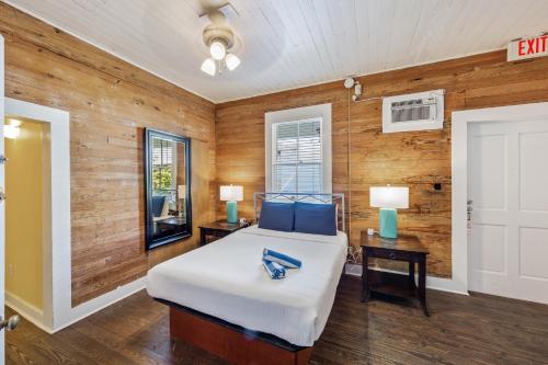 Postel nebo postele na pokoji v ubytování Wicker Guesthouse
