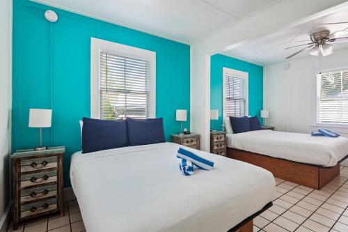 Postel nebo postele na pokoji v ubytování Wicker Guesthouse