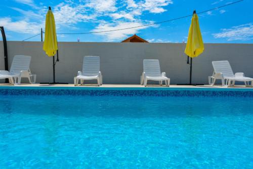Villa Kutija with heated pool