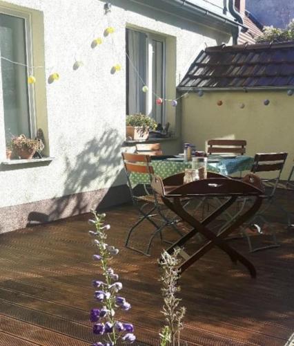 ラインスベルクにあるGroße Ferienwohnung in Flecken Zechlinのギャラリーの写真