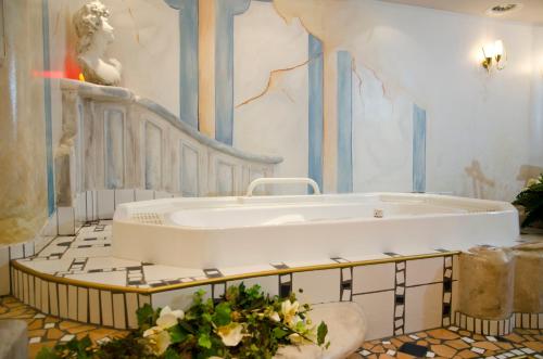 Kúpeľňa v ubytovaní Hotel Victoria
