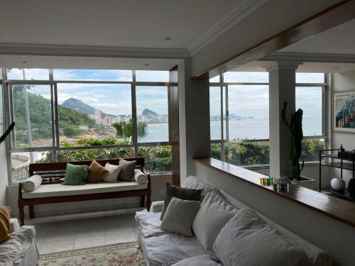 Apartamento Novidade na Booking.com Vista para o mar em apartamento amplo Menor preço em Apartamento Novidade na Booking.com Vista para o mar em apartamento amplo