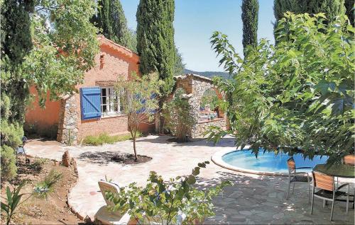 Amazing home in La Garde Freinet with 2 Bedrooms and WiFi