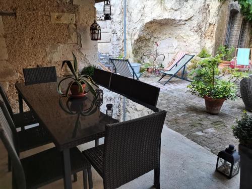 Posezení v ubytování Chambres d'hôtes VILLA ALEXINA