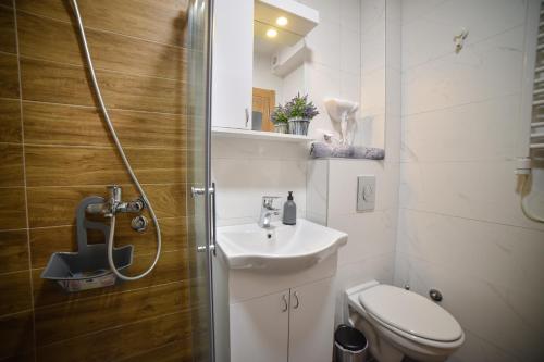 Phòng tắm tại Apartman Svitac
