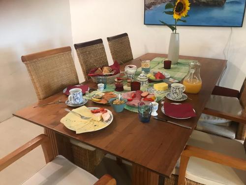 Essen in der Ferienwohnung oder in der Nähe