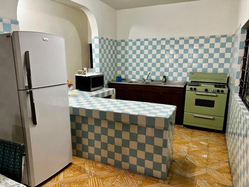 A kitchen or kitchenette at Casa Luna