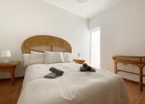 Кровать или кровати в номере Casa Bela