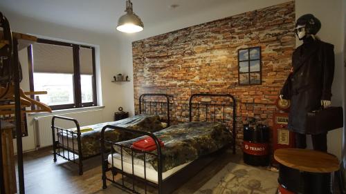 Postel nebo postele na pokoji v ubytování Heckes Ferienwohnung