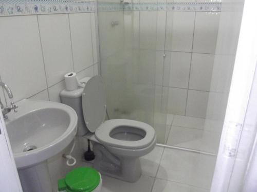 Ванная комната в Apartamento Avarandado Morro De São Paulo Á 50 mts da areia da 2''praia