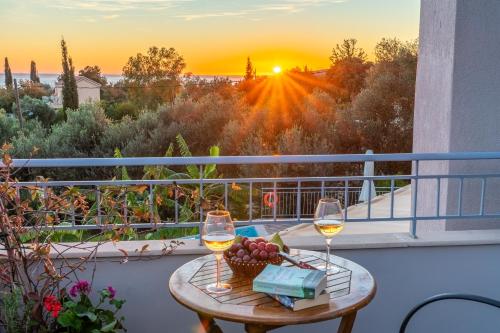 Балкон или терраса в Villa Socrates