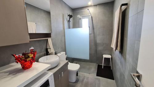 A bathroom at Xenophon Suite at National Opera SNFCC Park