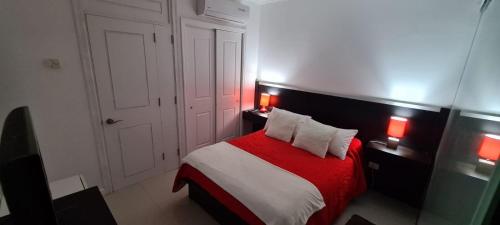 Cama o camas de una habitación en GREEN PARK 116E