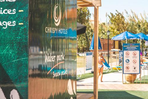 Certifikát, hodnocení, plakát nebo jiný dokument vystavený v ubytování Chrispy Waterpark Resort - All inclusive