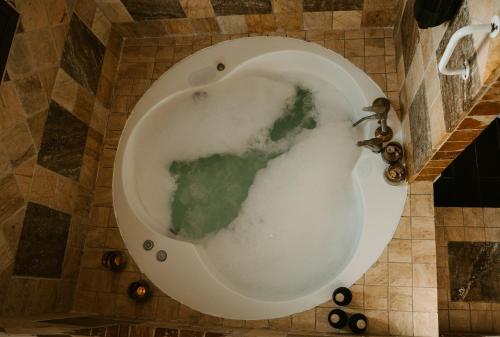 Koupelna v ubytování El Nido de Ballesteros