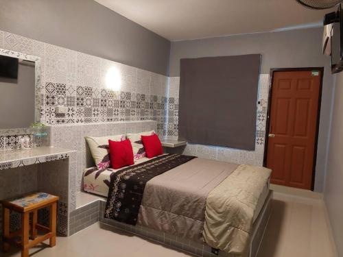 Ένα ή περισσότερα κρεβάτια σε δωμάτιο στο BB GuestHouse