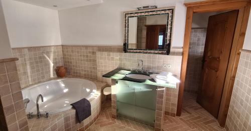 Bilik mandi di Villa Alpenblick