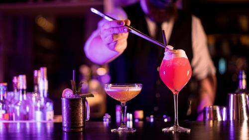 Drinks på Hôtel Carlina by Les Etincelles