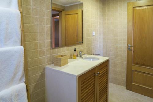 Koupelna v ubytování Cabanas de Tavira