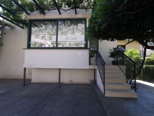 Ein Balkon oder eine Terrasse in der Unterkunft Hotel Alkima