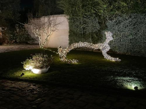 Un jardín fuera de Hotel Torre Domini