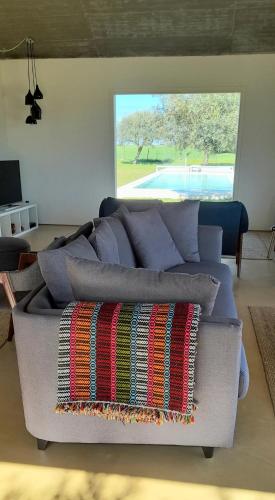 Χώρος καθιστικού στο Casa do Roxo - Eco Design Country House