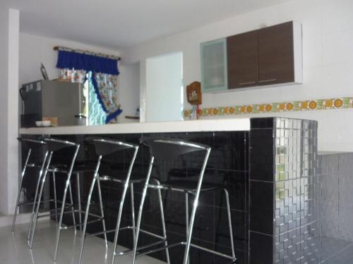 Η κουζίνα ή μικρή κουζίνα στο Villa Patry Coveñas