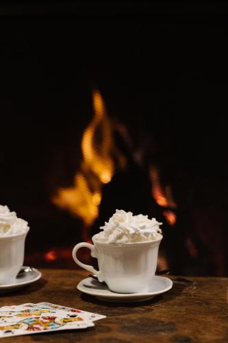 Kaffe- og tefaciliteter på Airelles Val d'Isère
