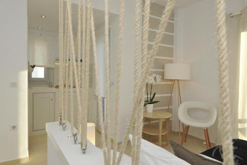 Kúpeľňa v ubytovaní Romantica Suites