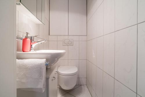 Koupelna v ubytování Apartment Ahornisegg - GRIWA RENT AG