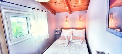 Letto o letti in una camera di Villa Garden Star