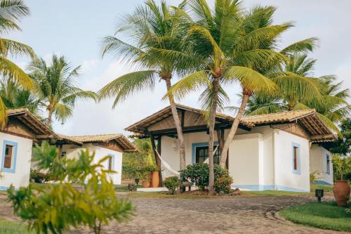 Hotel Tibau Lagoaにある庭