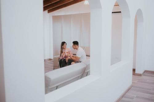 Επισκέπτες που μένουν στο Hacienda Los Olivos, Valle de Guadalupe
