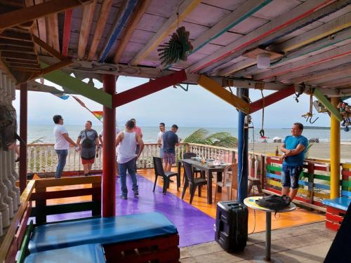 Μπαλκόνι ή βεράντα στο CABAÑA MIRADOR DE LA BOQUILLA