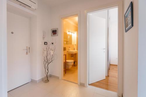 Phòng tắm tại Apartment Breze