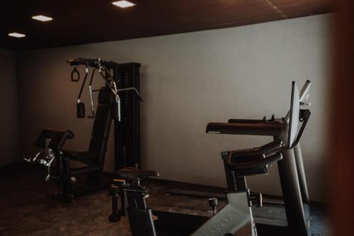 Fitness centrum a/nebo fitness zařízení v ubytování Böden Hotel & Spa, AKEN SOUL