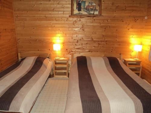 מיטה או מיטות בחדר ב-Apartments Novela