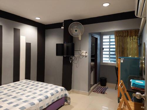 Ένα ή περισσότερα κρεβάτια σε δωμάτιο στο BB GuestHouse