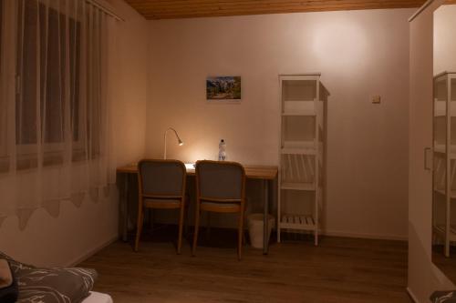 Posezení v ubytování BnB Bergsicht