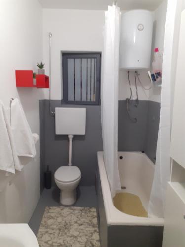 Kylpyhuone majoituspaikassa Apartment Marinero