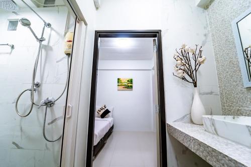 Kúpeľňa v ubytovaní Mind and Punpun Apartment