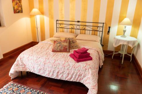 Кровать или кровати в номере Villa Annamaria