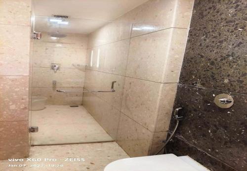 Koupelna v ubytování Hotel M Grand