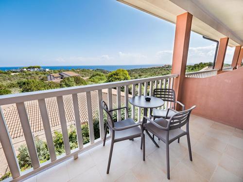 Balkón nebo terasa v ubytování Park Hotel Asinara