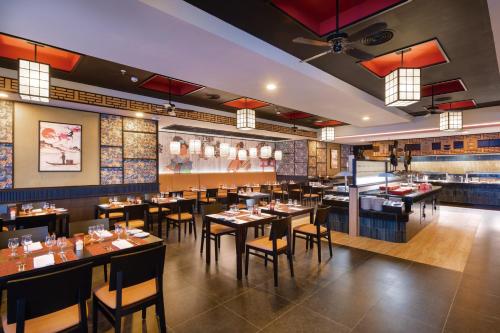Restaurace v ubytování Hotel Riu Paraiso Lanzarote - All Inclusive