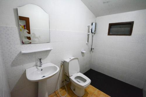 Koupelna v ubytování Pruksa Resort Prachin Buri