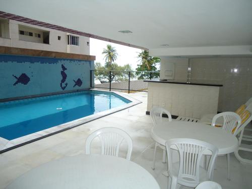 Πισίνα στο ή κοντά στο Apartamento Boa Viagem