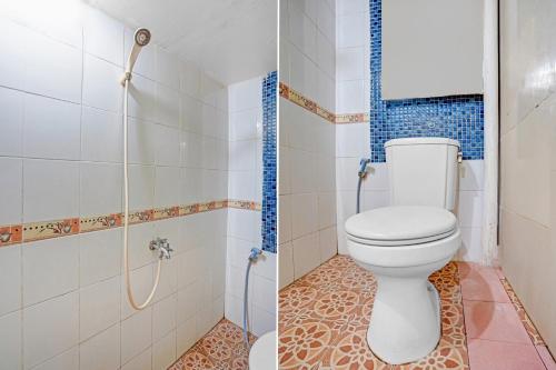 Phòng tắm tại OYO 90791 Royale Margorejo